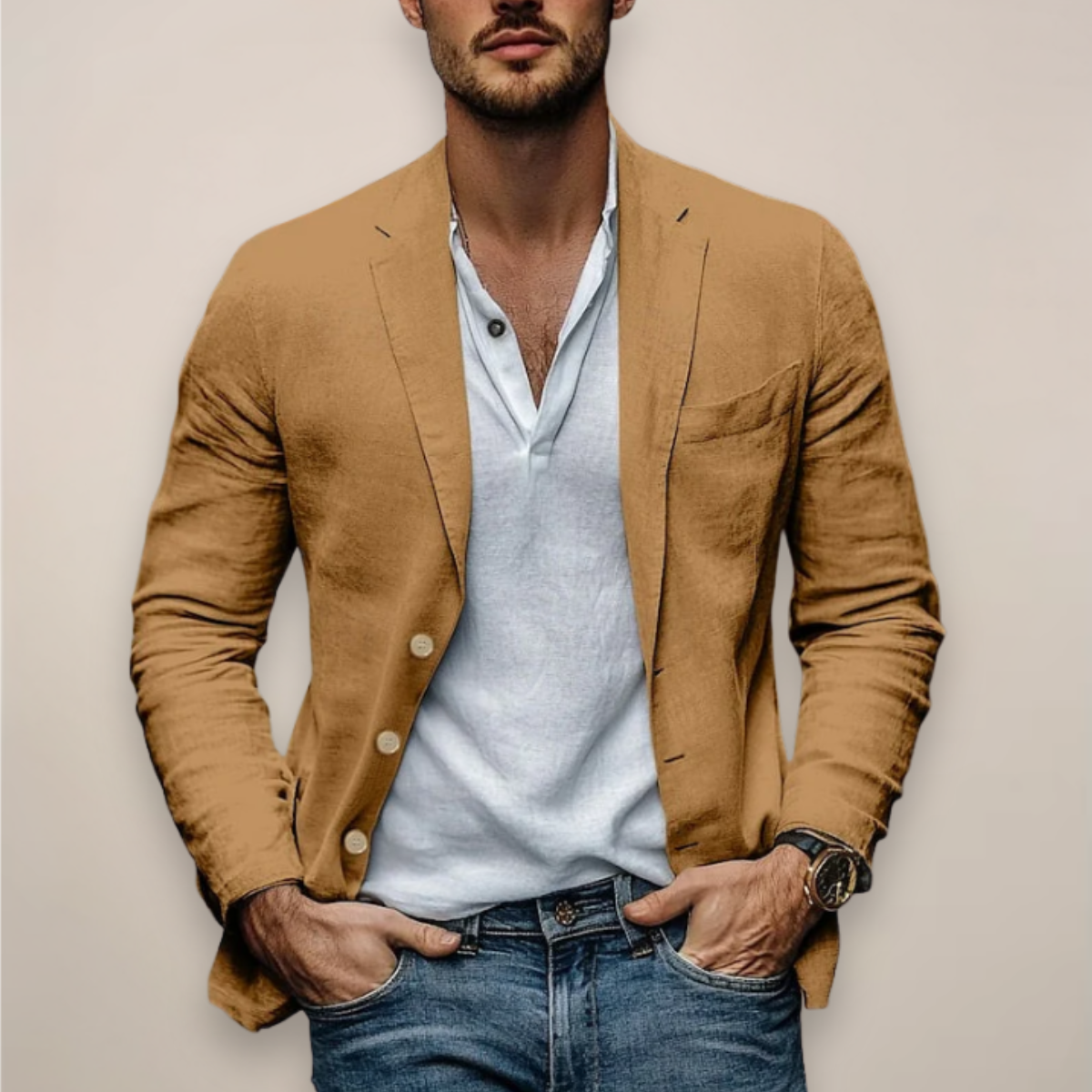 Men's Blazer | Lightweight Casual Summer Blazer