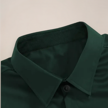 Men's Shirt | Slim-Fit Long-Sleeve Casual Shirt