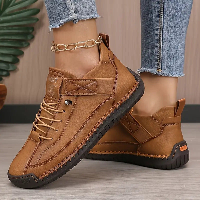 Orthopedic Sneakers | Lightweight Leather Comfort Sneakers