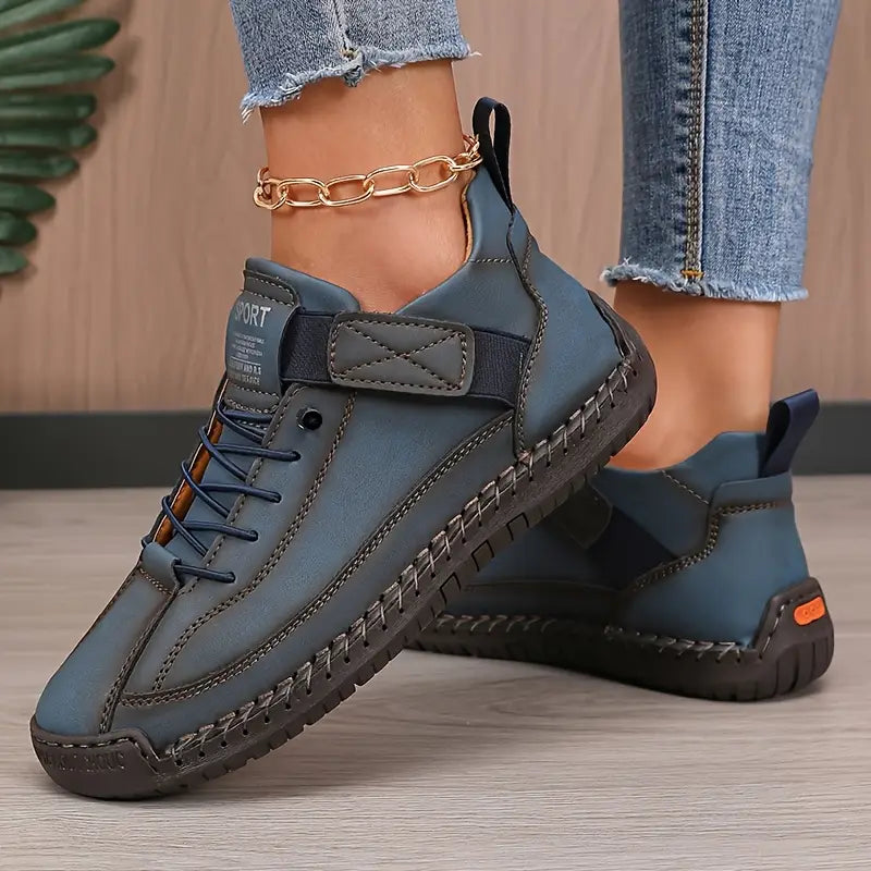 Orthopedic Sneakers | Lightweight Leather Comfort Sneakers