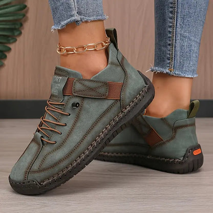Orthopedic Sneakers | Lightweight Leather Comfort Sneakers