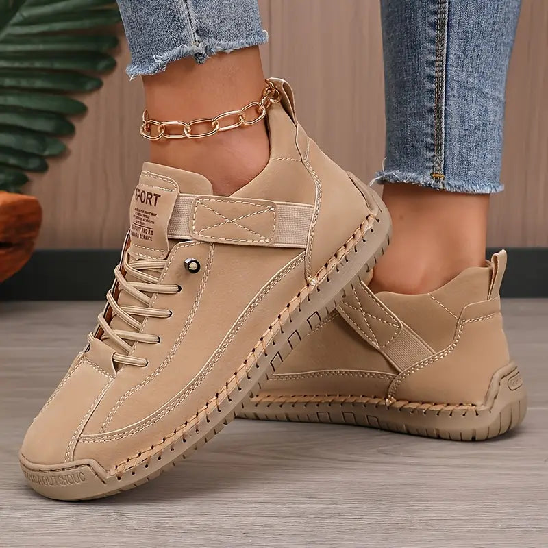Orthopedic Sneakers | Lightweight Leather Comfort Sneakers