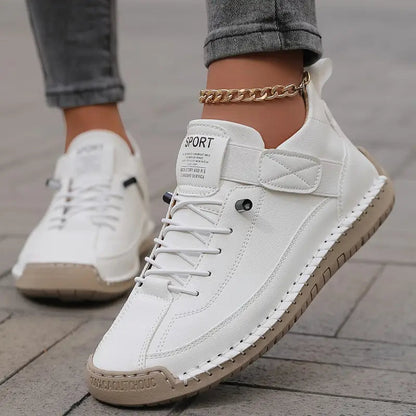 Orthopedic Sneakers | Lightweight Leather Comfort Sneakers