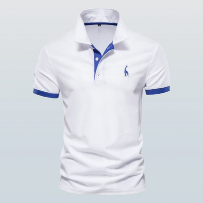 Men's Polo Shirt | Cotton-Blend Short-Sleeve Polo