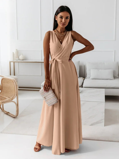 Maxi Dress | Wrap-Style Wedding Guest Dress