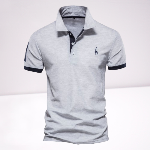 Men's Polo Shirt | Cotton-Blend Short-Sleeve Polo
