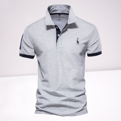 Men's Polo Shirt | Cotton-Blend Short-Sleeve Polo
