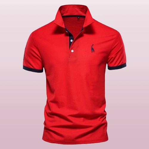 Men's Polo Shirt | Cotton-Blend Short-Sleeve Polo