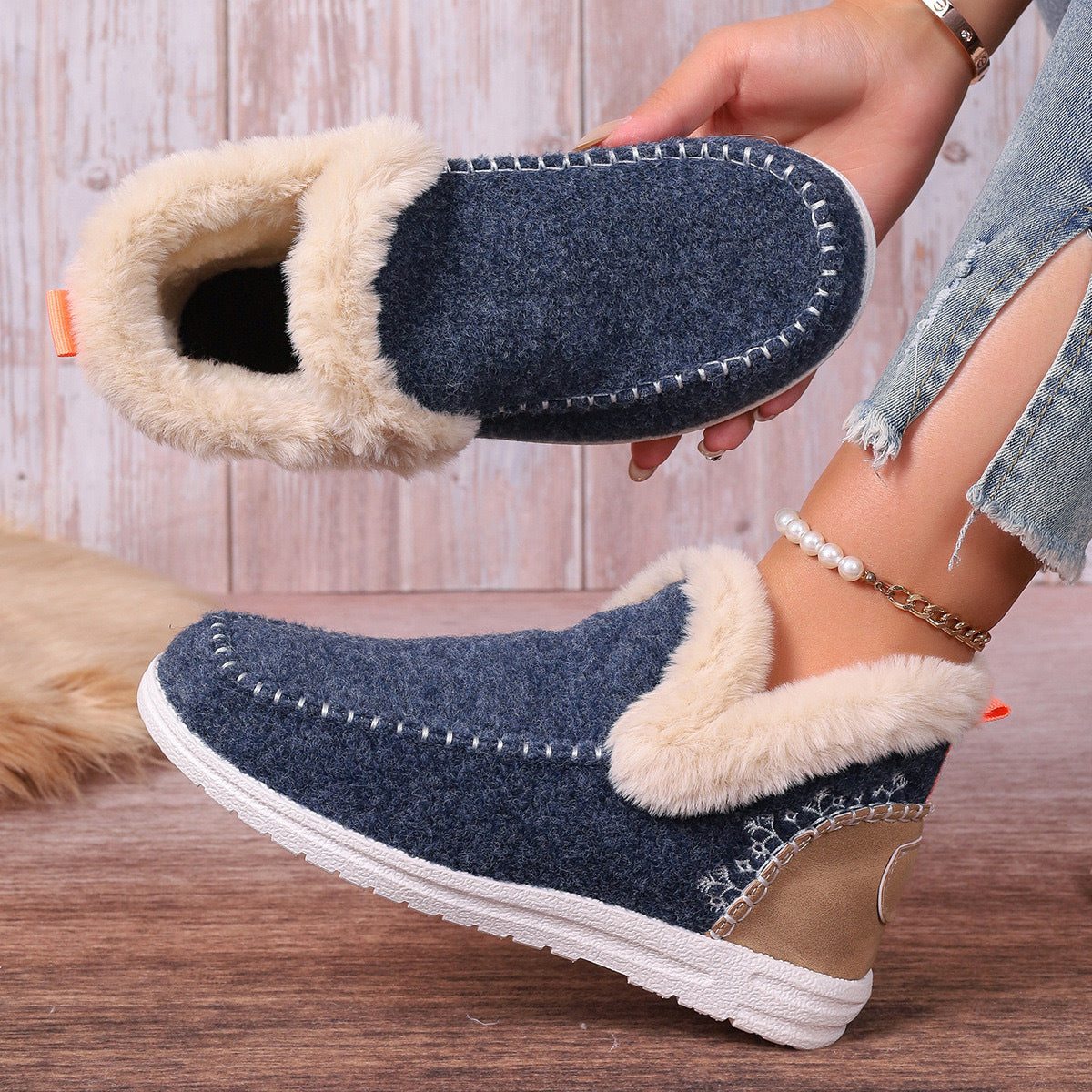 Slippers | Orthopedic Fleece-Lined House Slippers