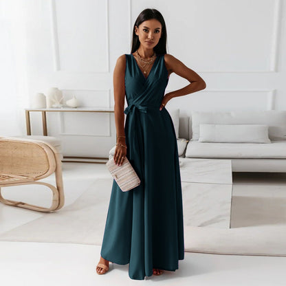 Maxi Dress | Wrap-Style Wedding Guest Dress