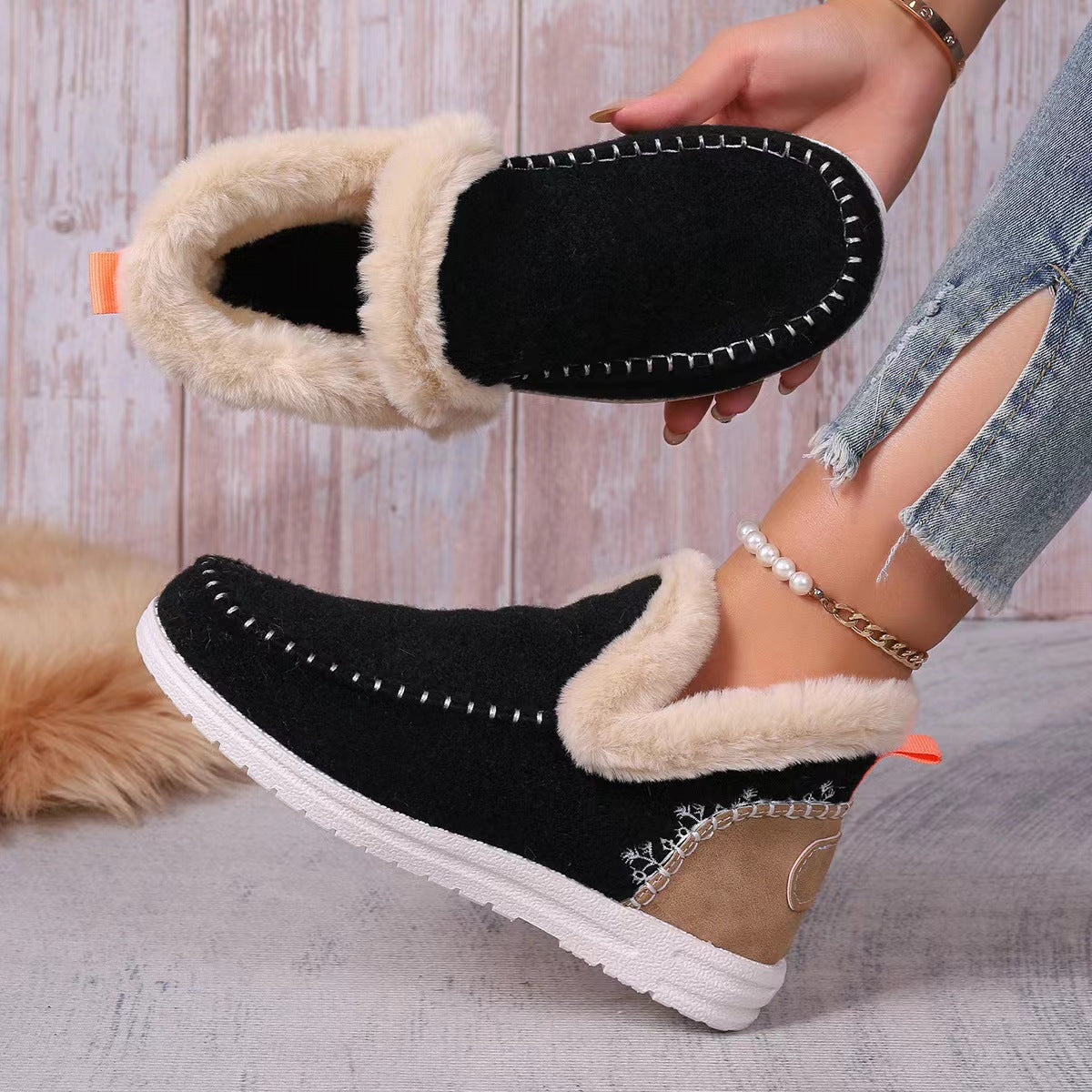 Slippers | Orthopedic Fleece-Lined House Slippers
