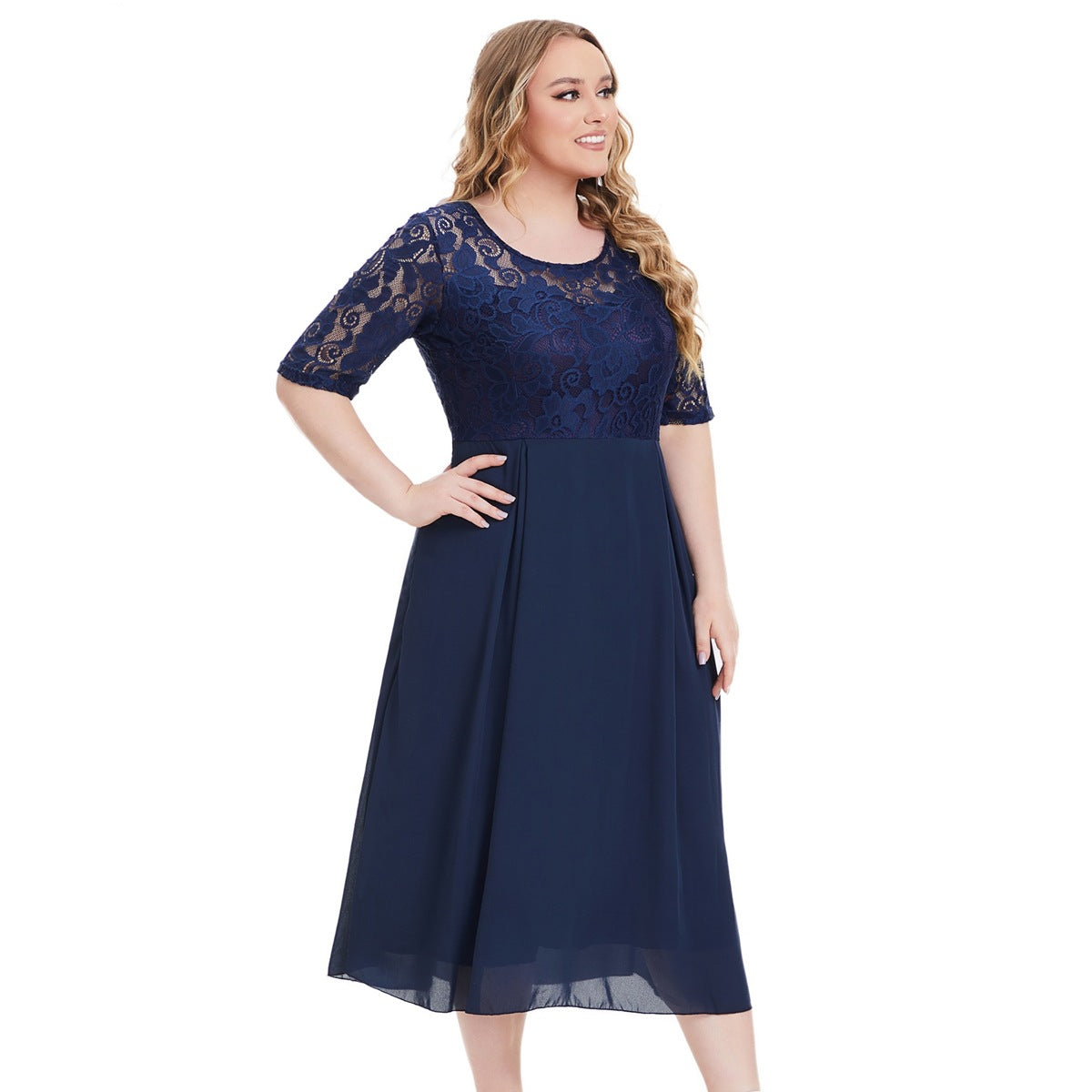 Chiffon Maxi Dress | Long Sleeve Elegant Maxi Dress