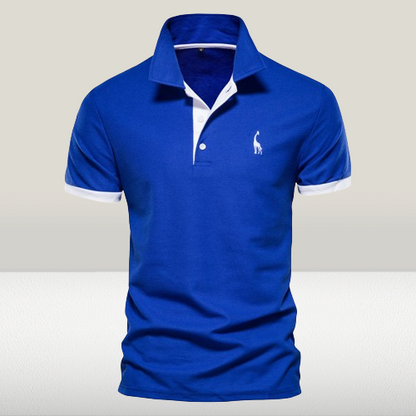 Men's Polo Shirt | Cotton-Blend Short-Sleeve Polo