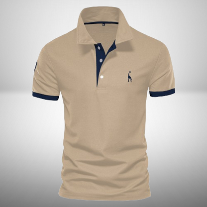 Men's Polo Shirt | Cotton-Blend Short-Sleeve Polo