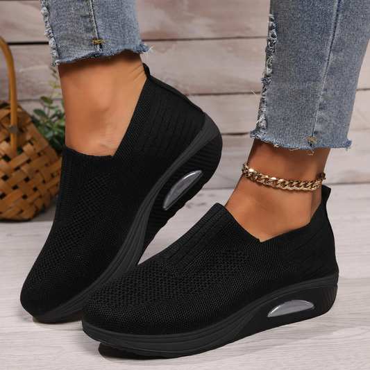 Women's cushioned slip-on comfort shoes