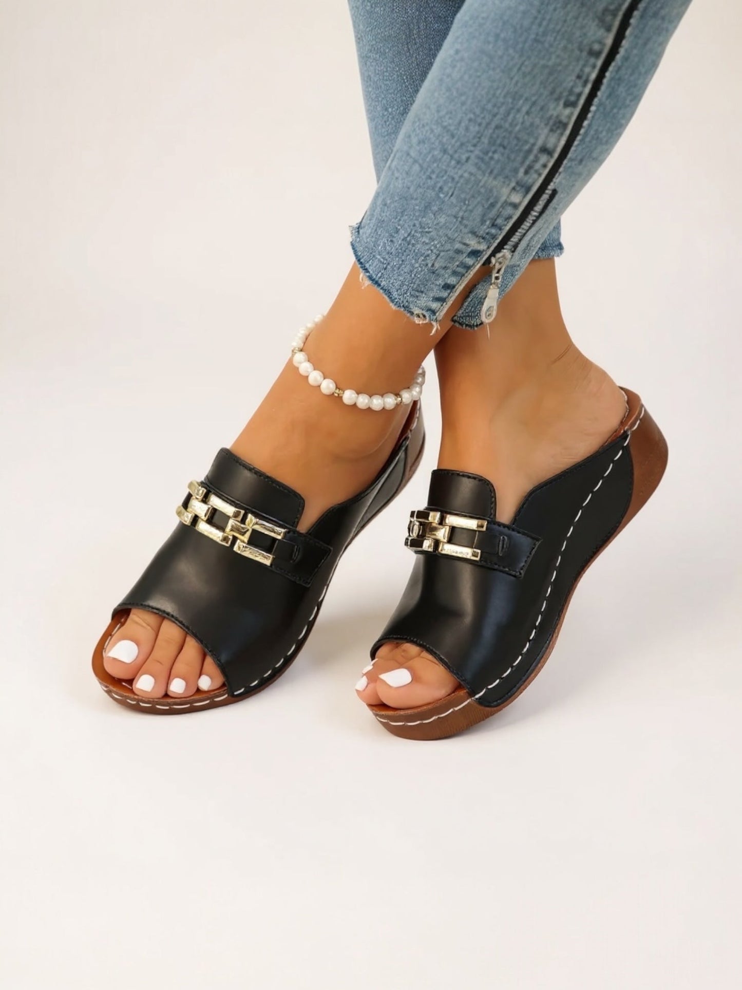 Women's Slip Sandals | Minimalist Cushioned Slides