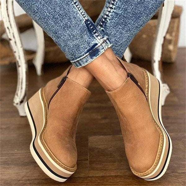 Women's Boots | Comfort Platform Ankle Boots