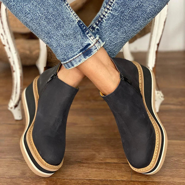 Women's Boots | Comfort Platform Ankle Boots