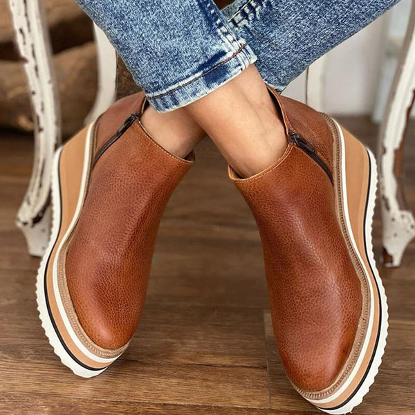 Women's Boots | Comfort Platform Ankle Boots