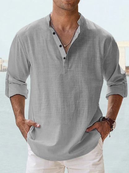 Men's Shirt | Relaxed Cotton Summer Shirt