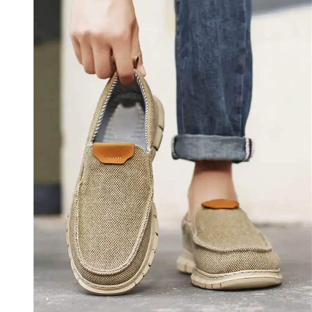 Men's Shoes | Lightweight Canvas Loafers