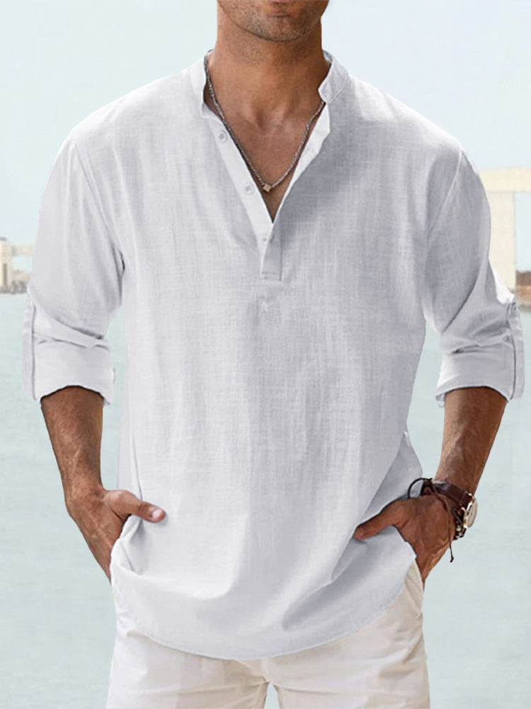 Men's Shirt | Relaxed Cotton Summer Shirt