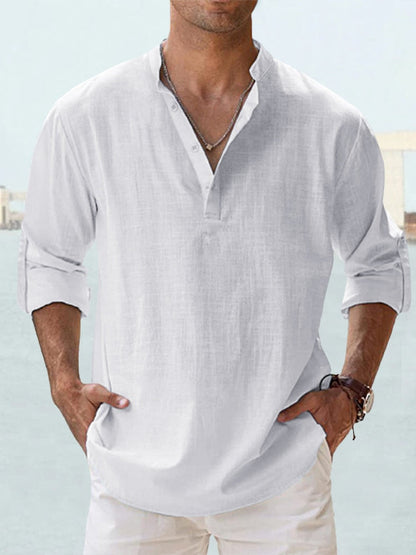 Men's Shirt | Relaxed Cotton Summer Shirt