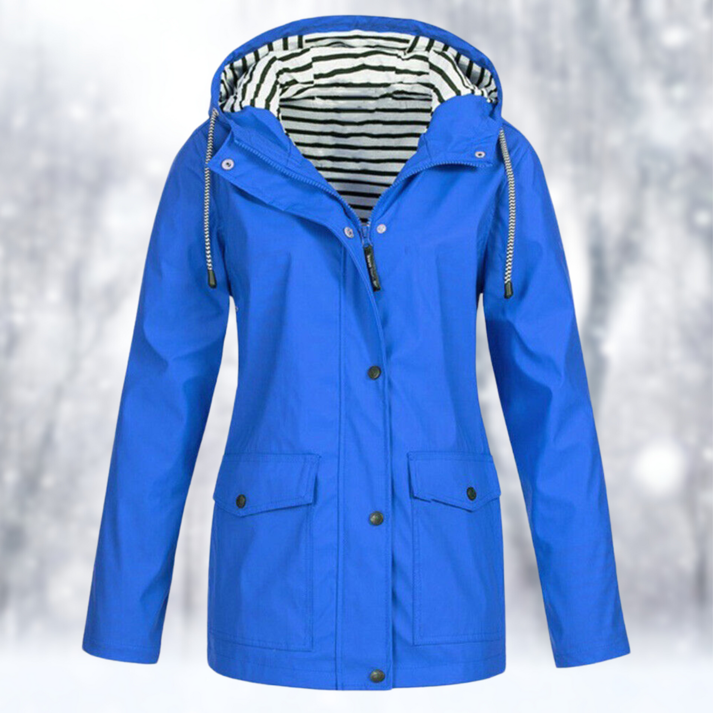 Hooded Outdoor Jacket | Windproof Water-Resistant