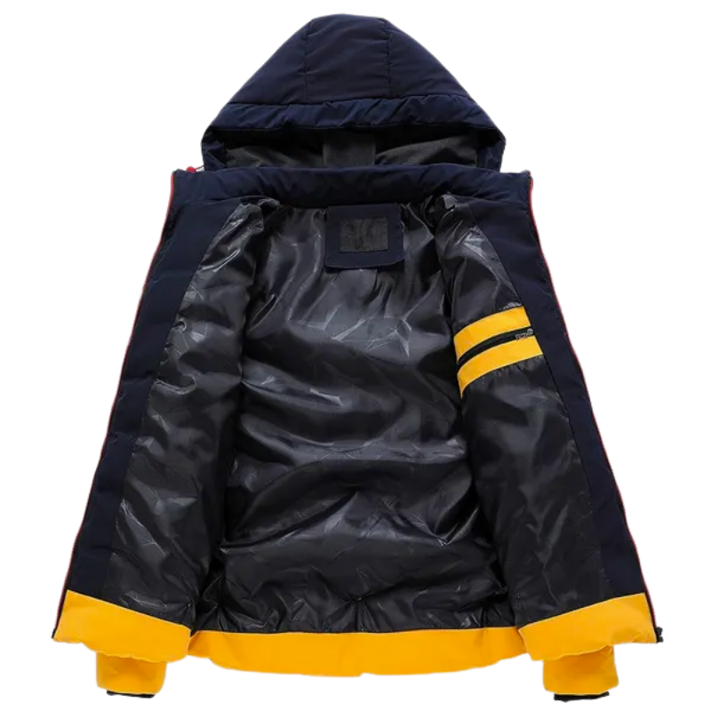 Men's Jacket | Waterproof Hooded Winter Jacket