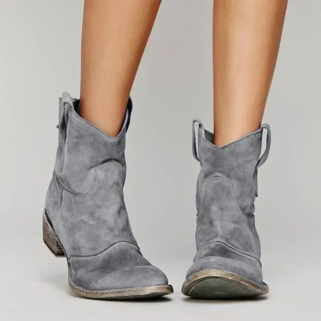 Cowboy Boots | Orthopedic Vintage Ankle Boots
