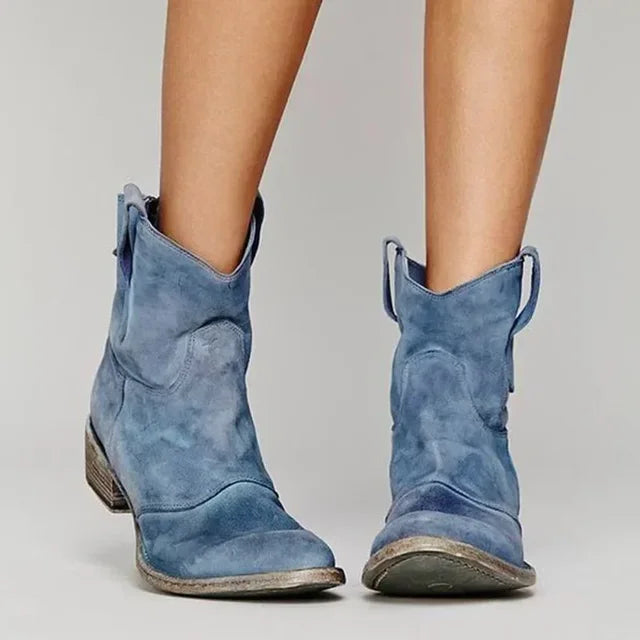 Cowboy Boots | Orthopedic Vintage Ankle Boots