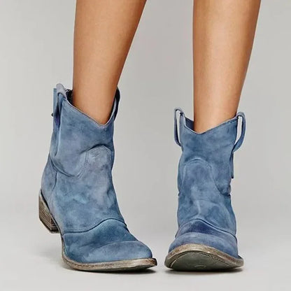Cowboy Boots | Orthopedic Vintage Ankle Boots
