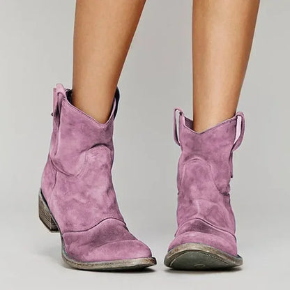Cowboy Boots | Orthopedic Vintage Ankle Boots