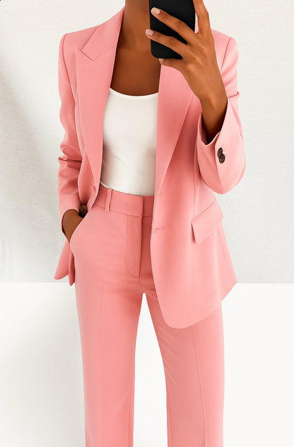 Suit Set | Tailored Linen Blazer & Trouser Co-ord