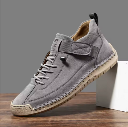 Orthopedic lightweight leather comfort sneakers