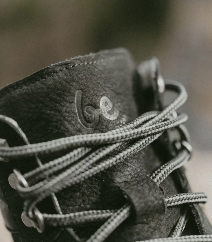 Barefoot Boots | Nubuck Leather Ankle Boots in Black