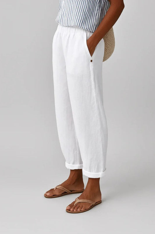 Trousers | Straight-Leg Cotton Trousers