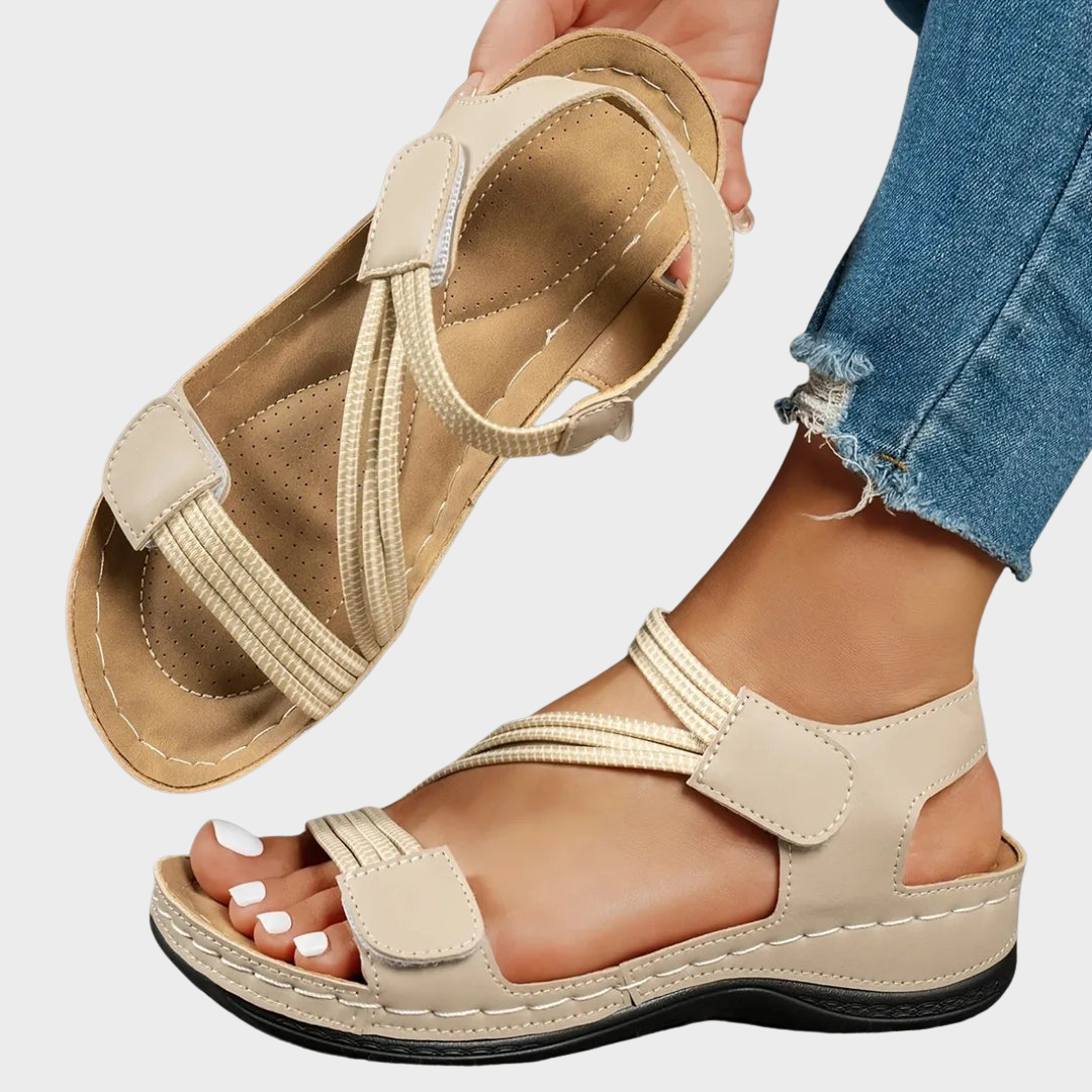 Women's Comfort Sandals | Adjustable Strap Cushioned Sandals