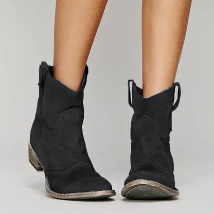 Cowboy Boots | Orthopedic Vintage Ankle Boots