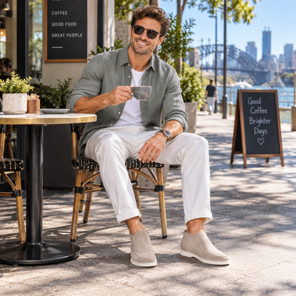 Men's Shoes | Round-Toe Slip-On Loafers