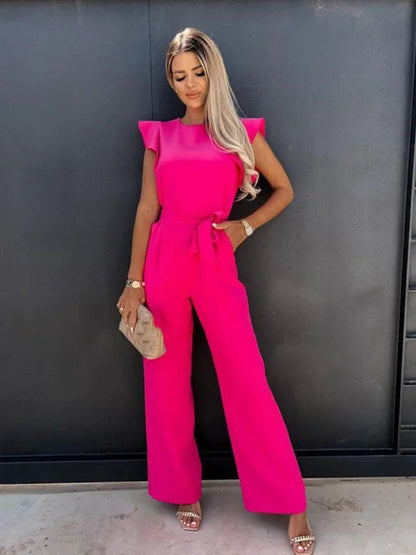 Women's Jumpsuit | Warm Cotton Jumpsuit for Autumn