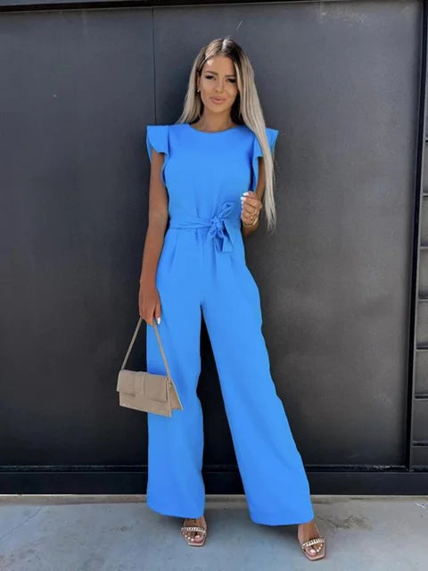 Women's Jumpsuit | Warm Cotton Jumpsuit for Autumn