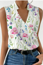 White Pink Floral