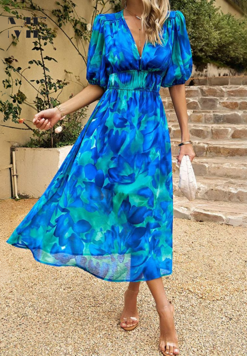 Floral Dress | Soft Airy Linen Summer Dress