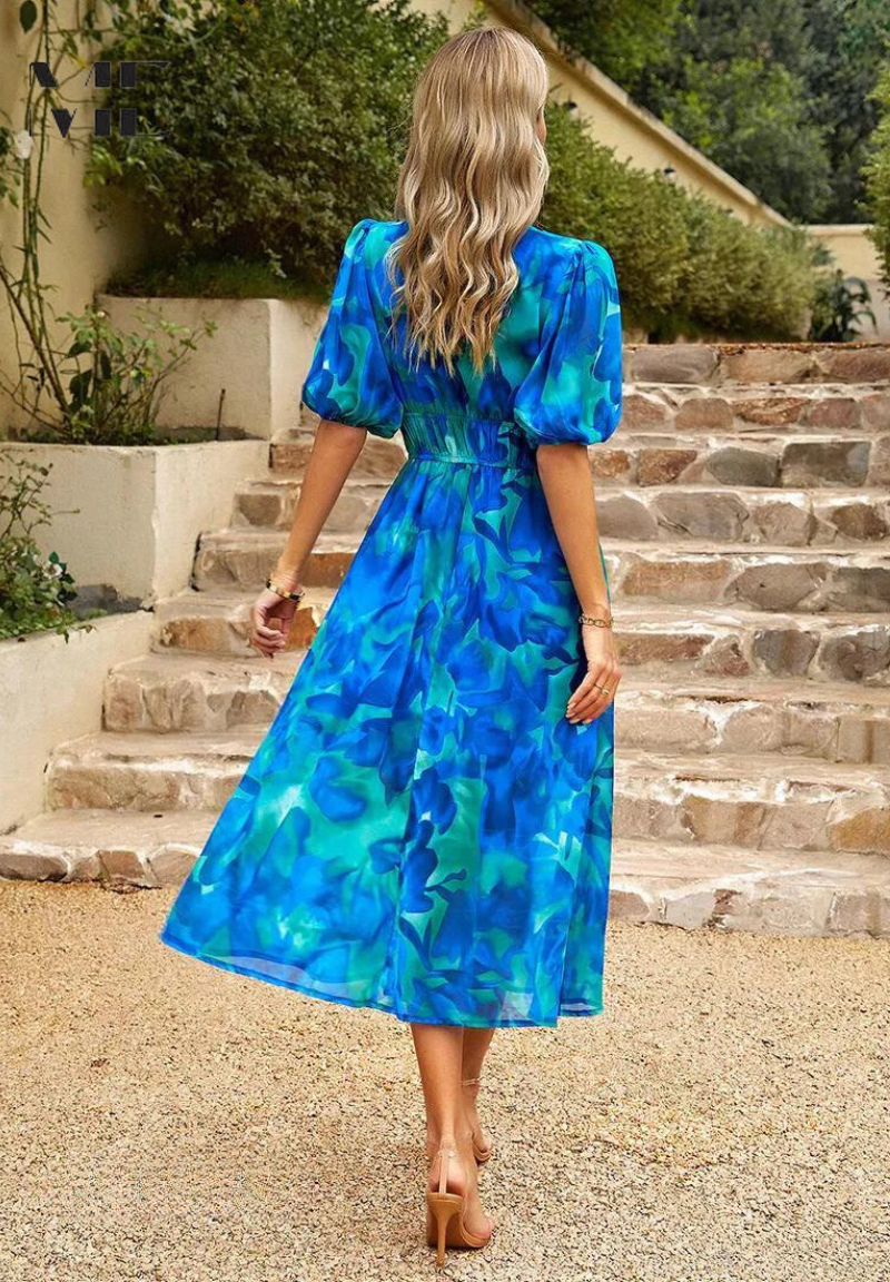 Floral Dress | Soft Airy Linen Summer Dress