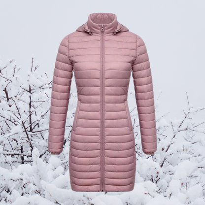Women's Parka | Lightweight Long Hooded Winter Parka