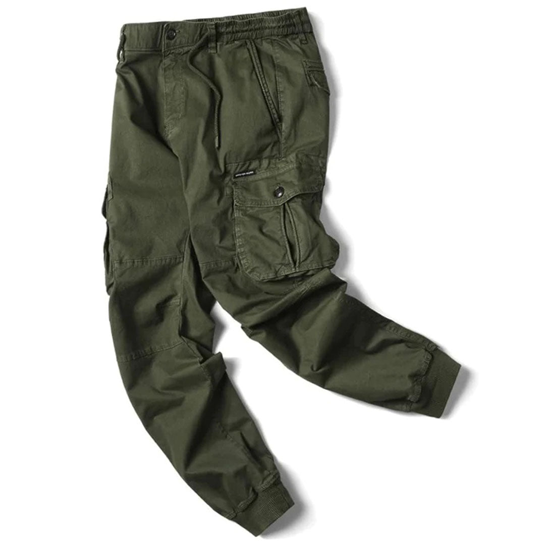 Men's tapered-fit cargo trousers