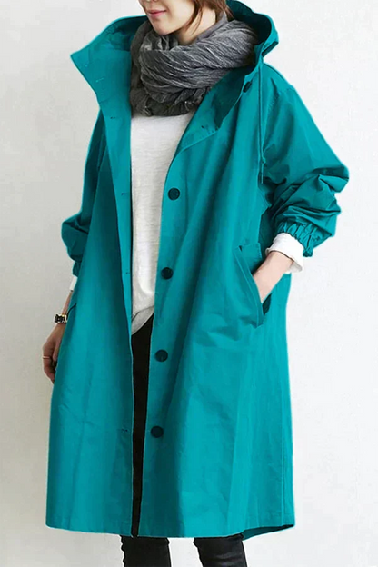 Raincoat | Hooded Water-Resistant Rain Coat
