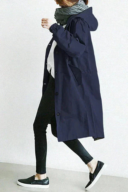 Raincoat | Hooded Water-Resistant Rain Coat