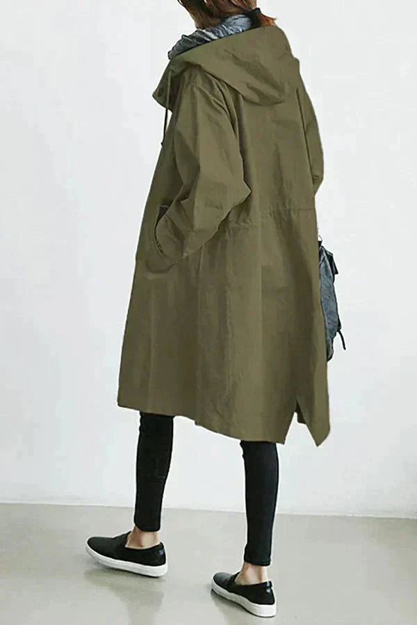 Raincoat | Hooded Water-Resistant Rain Coat